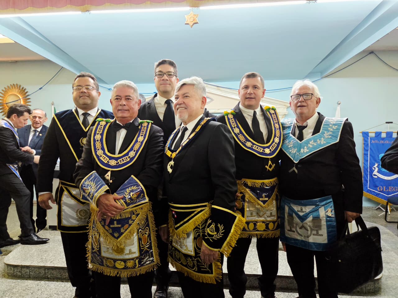 La Gran Logia Simbólica del Paraguay, presente en el 75º Aniversario de la Gran Logia Masónica del Estado de Goiás, Brasil
