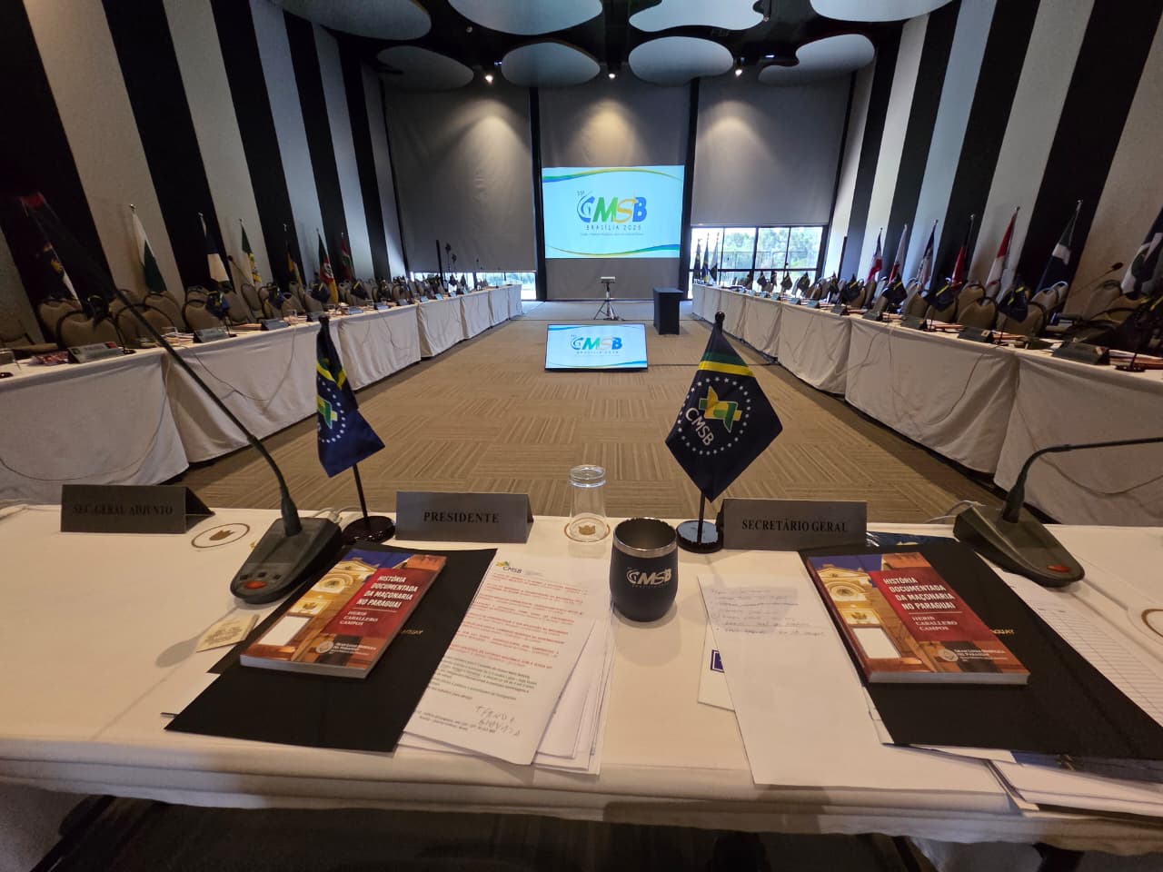 La Gran Logia Simbólica del Paraguay, presente en la 55ª Asamblea General de la CMSB