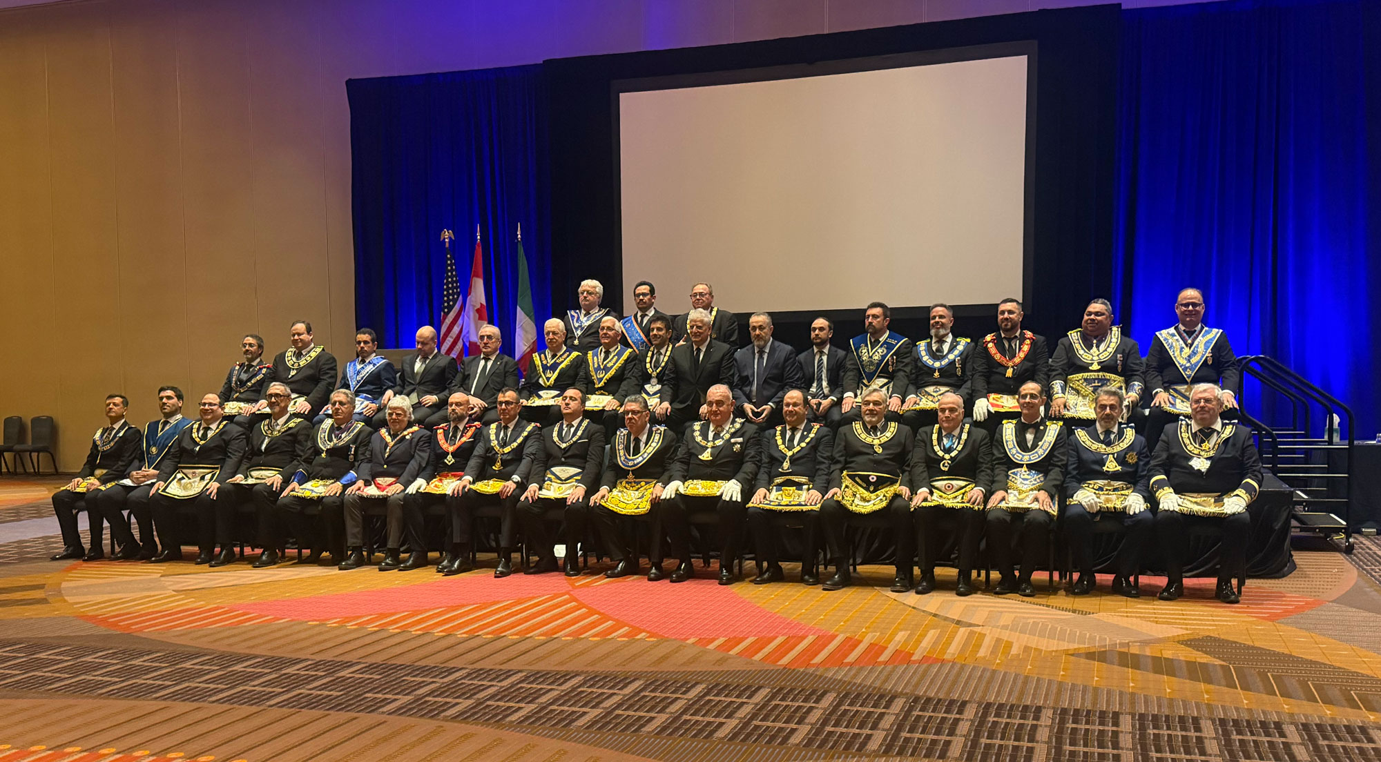 La Gran Logia Simbólica del Paraguay fortalece su presencia internacional en Estados Unidos